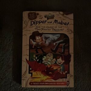 Gravity Falls Book Dipper and Mabel and the Curse of the Time Pirates’ Treasure!